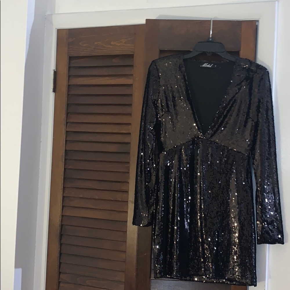 Motel mini black dress
